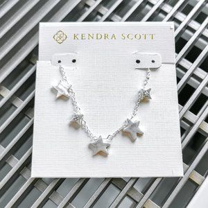Kendra Scott Jae Star Choker Necklace Silver